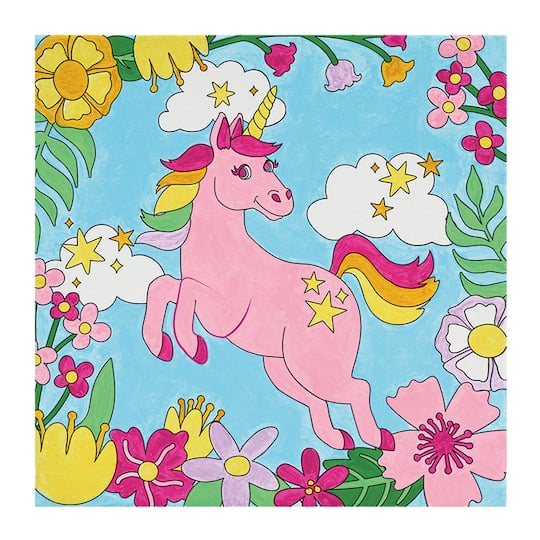 Unicorn Canvas Painting Kit by Creatology™